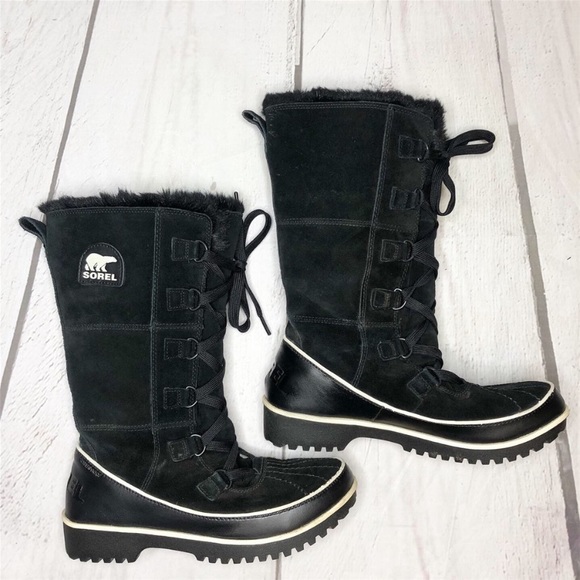 Sorel Tívoli High II Black Waterproof Boots - Picture 7 of 13